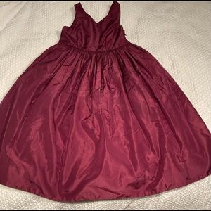 Gorgeous EUC Crewcuts Toddler  Maroon Dress